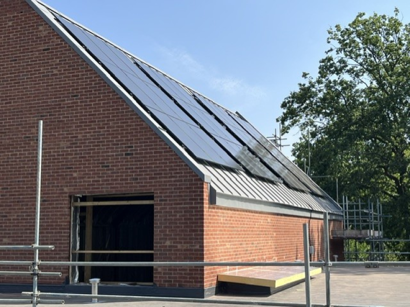 PV roof arrays reinstated after corrective work