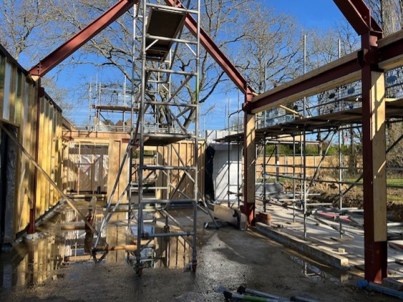 Small Hall 2nd March. Patio on right